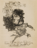 1847 caricature of Barnett Nathan