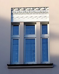 Detail of the lintel ornamentation