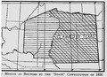 Image 28New Mexico proposed boundary before Compromise of 1850 (from History of New Mexico)