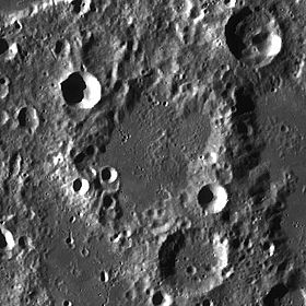 Снимок зонда Lunar Reconnaissance Orbiter.