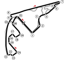 Sirkuit Grand Prix (Oktober 2009–Juni 2021).