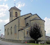 L'église Saint-Maurice côté sud-est.