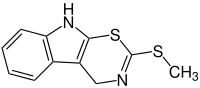 Strukturformel von Cyclobrassinin