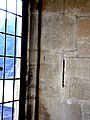 Ancient graffiti featuring sailing boats, inscribed on stone window splay in an upper floor room, Edge Barton[23]