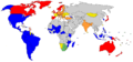 World by form of government, electoral democracies only