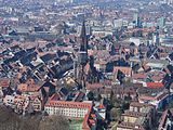 Altstadt vom Schlossberg, Freiburg im Breisgau