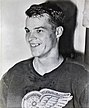 Gordie Howe au début de sa longue carrière.