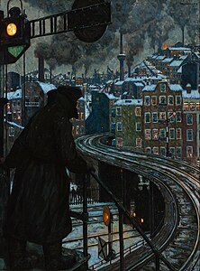 City of Workers, by Hans Baluschek