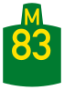 Metropolitan route M83 shield