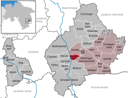 Kissenbrück – Mappa