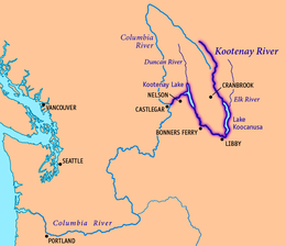 Mappa del fiume