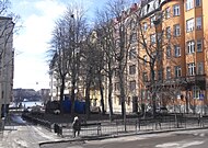 Uma rua de Kungsholmen