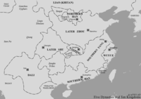 Later Zhou in 951 AD