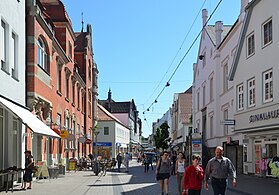 City, Lange Strasse, from north