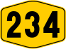 Federal Route 234 shield}}