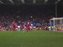 Liverpool - Everton, 25 mars 2006.