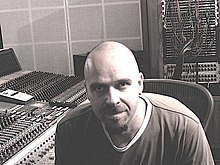 Mike Spencer in his studio