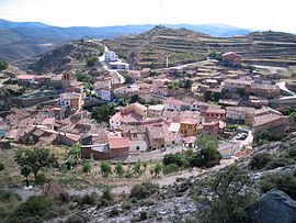 Vista panorámica del pueblo.