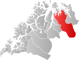 Nordreisa – Mappa