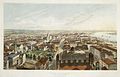 Vue des toits de La Nouvelle-Orléans en 1852