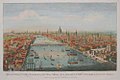 Image 18A view of London from the east in 1751 (from History of London)