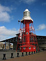 The lighthouse at Port Adelaide.