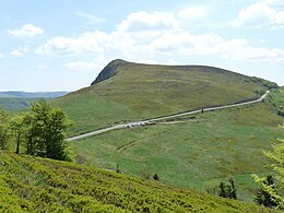 La route de Crêtes à proximité du Rothenbachkopf