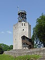 Der um 1900 neu entstandene Bergfried