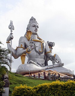 Statue of Shiva at Murudeshwara Temple complex