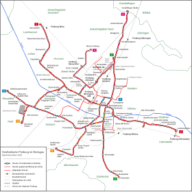 Image illustrative de l’article Tramway de Fribourg-en-Brisgau