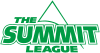 Summit League logo in North Dakota's colors