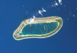 NASA picture of Tatakoto Atoll