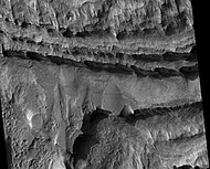 Terby Crater layers as seen by HiRISE