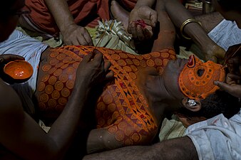 Theyyam au Kakkanam Kottam, Edakkad (en).