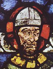 Stained glass portrait of Thomas Becket