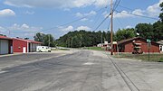 Looking north on Wakefield Mound Road in Wakefield