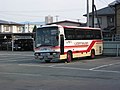 2002年7月当時の蔵王高原橋・小穴線の車両（山交ハイヤー）