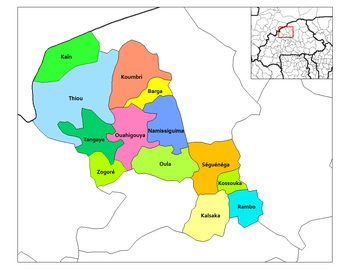 Rambo Department location in the province