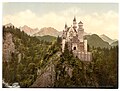 An 1890s photochrom print of Neuschwanstein Castle. File:Neuschwanstein_Castle_LOC_print_rotated.jpg is an FP ~~~~