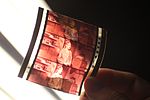 Perforated ORWO film (70 mm) USSR (<1990)