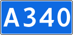 Federal Highway A340 shield}}