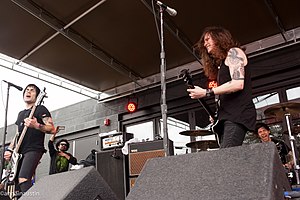 Against Me! performing at South by Southwest in 2014