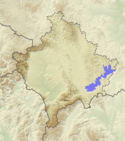 Kosovo Pomoravlje within Kosovo