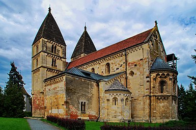 Ják Abbey, Hungary, one of the finest Romanesque churches of Eastern Europe (1220-1256)