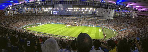 Argentina vs Bosnia @ 2014 FIFA World Cup (Panorama)