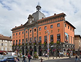 The Town Hall of Aurillac