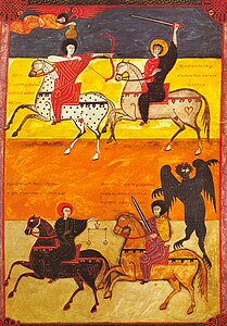 Beatus de Facundus, f°135 Los 4 Jinetes