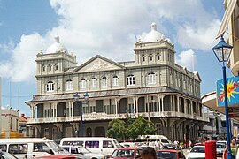 The Mutual Life Assurance building in Bridgetown