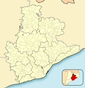 Voir sur la carte administrative de la province de Barcelone