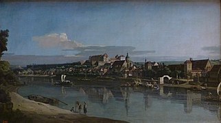 Vue de Pirne (vers 1753) Musée de l'Ermitage